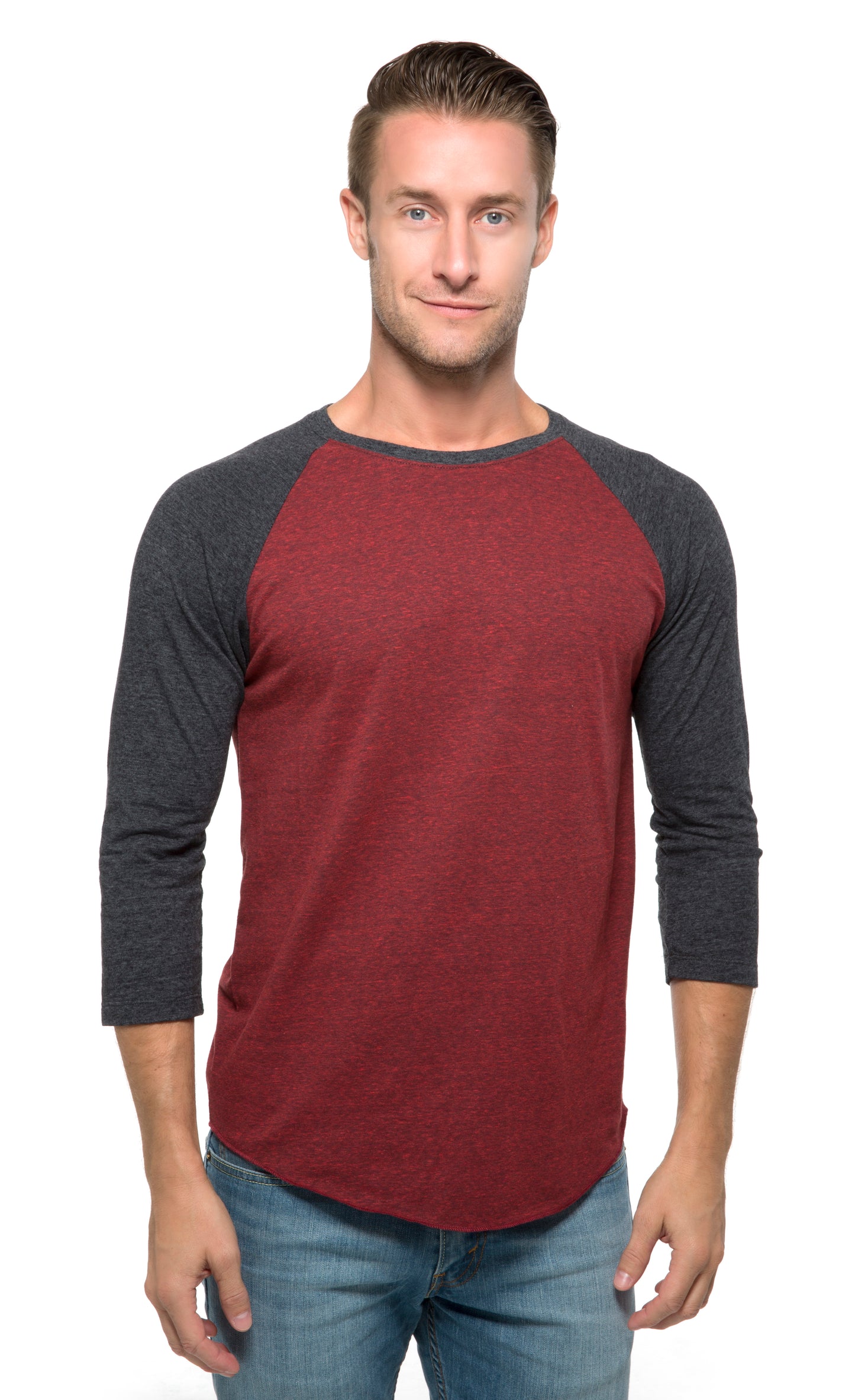 302G • Unisex Triblend 3/4 Sleeve Raglan