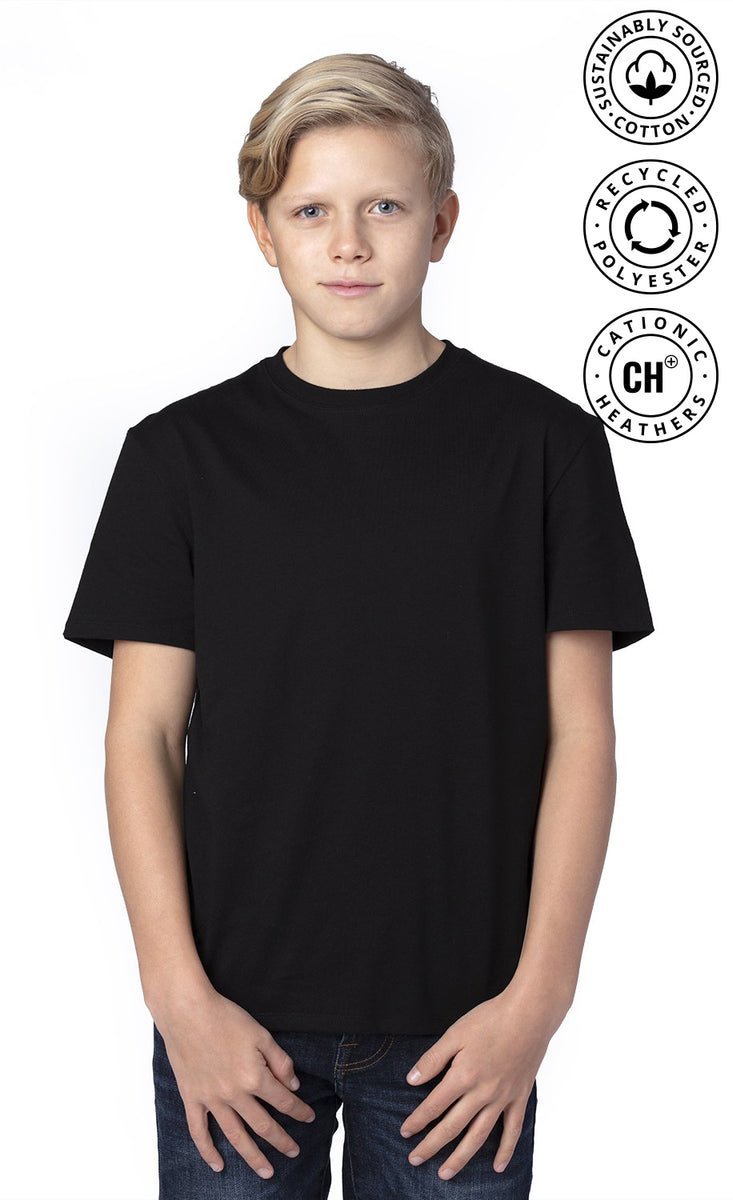 WSF Cotton Youth T-Shirt, in Black