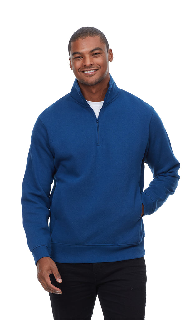 320Q • Ultimate Fleece 1/4 Zip Sweatshirt – Threadfast Apparel