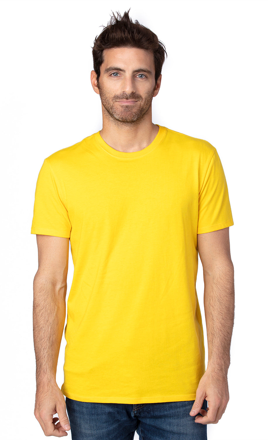 100A • Unisex Ultimate CVC Short-Sleeve Tee – Threadfast Apparel