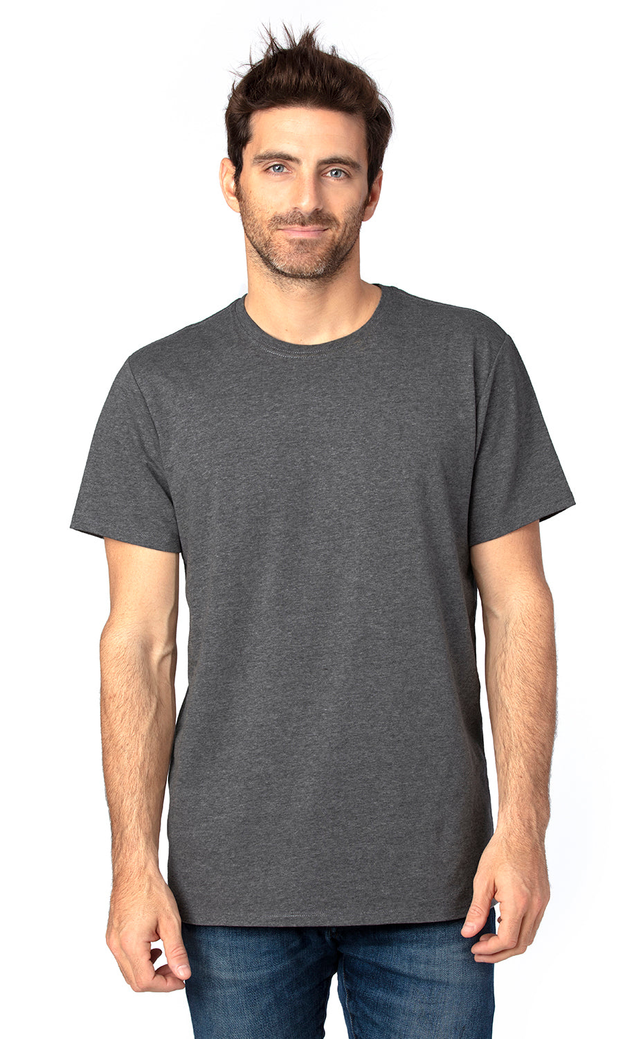 100A • Unisex Ultimate CVC Short-Sleeve Tee – Threadfast Apparel