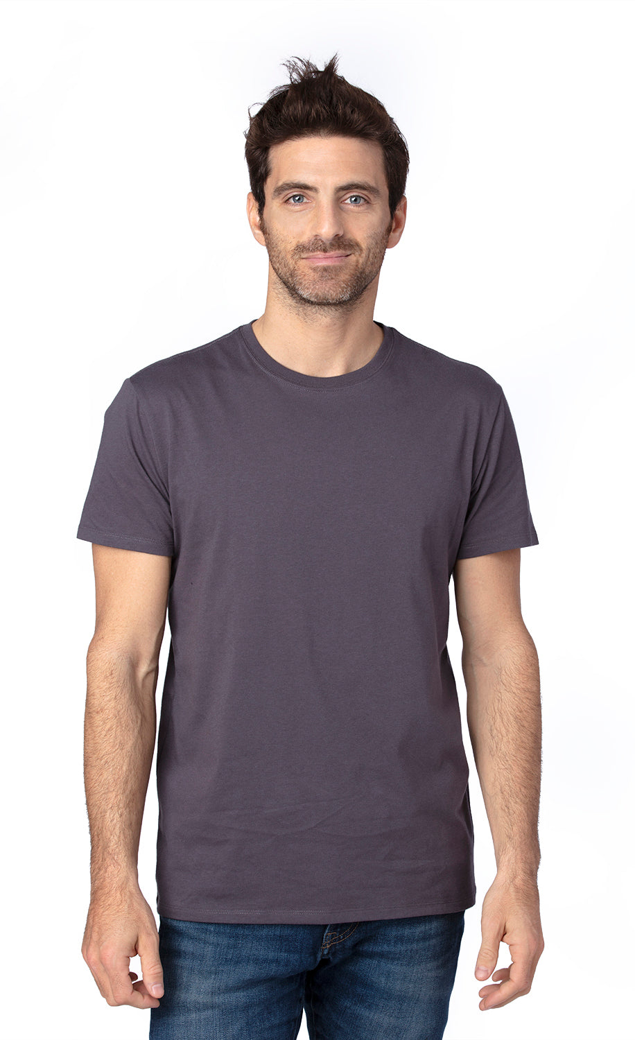 100A • Unisex Ultimate CVC Short-Sleeve Tee – Threadfast Apparel