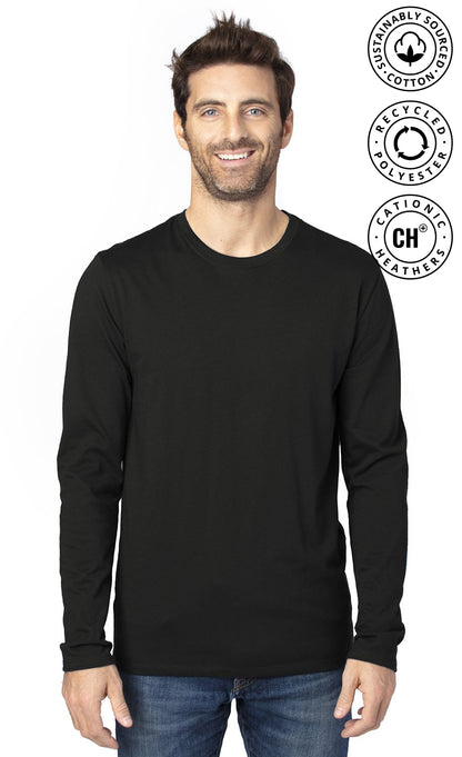 100LS • Unisex Ultimate CVC Long-Sleeve Tee