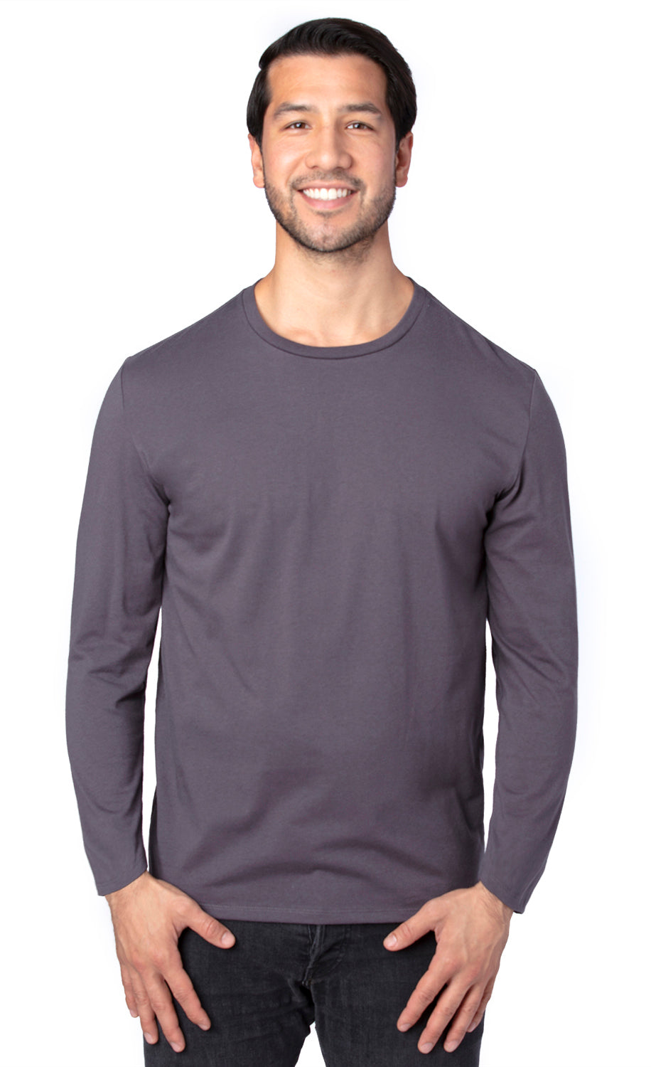 100LS • Unisex Ultimate CVC Long-Sleeve Tee – Threadfast Apparel 100LS • Unisex Ultimate CVC Long-Sleeve Tee – Threadfast Apparel