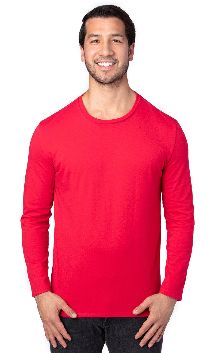 100LS • Unisex Ultimate CVC Long-Sleeve Tee