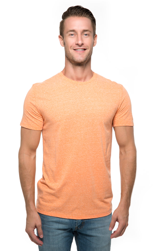 Knot Zale short-sleeve cotton shirt - Orange