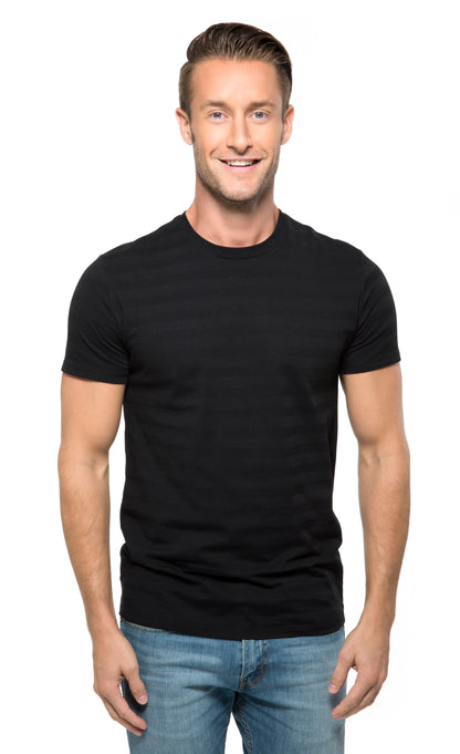 152A • Mens Invisible Stripe Short-Sleeve Tee