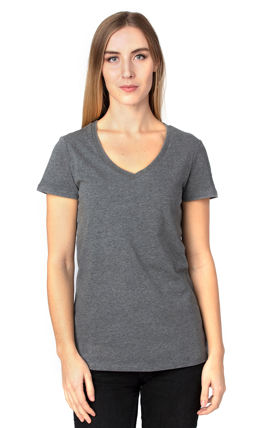 200RV • Womens Ultimate CVC Short-Sleeve Tee