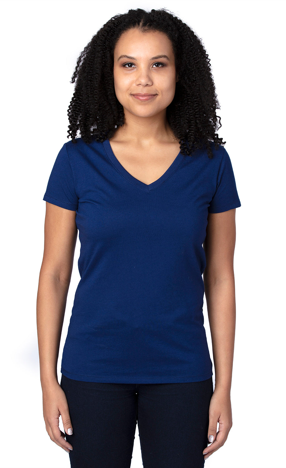 200RV • Womens Ultimate CVC Short-Sleeve Tee