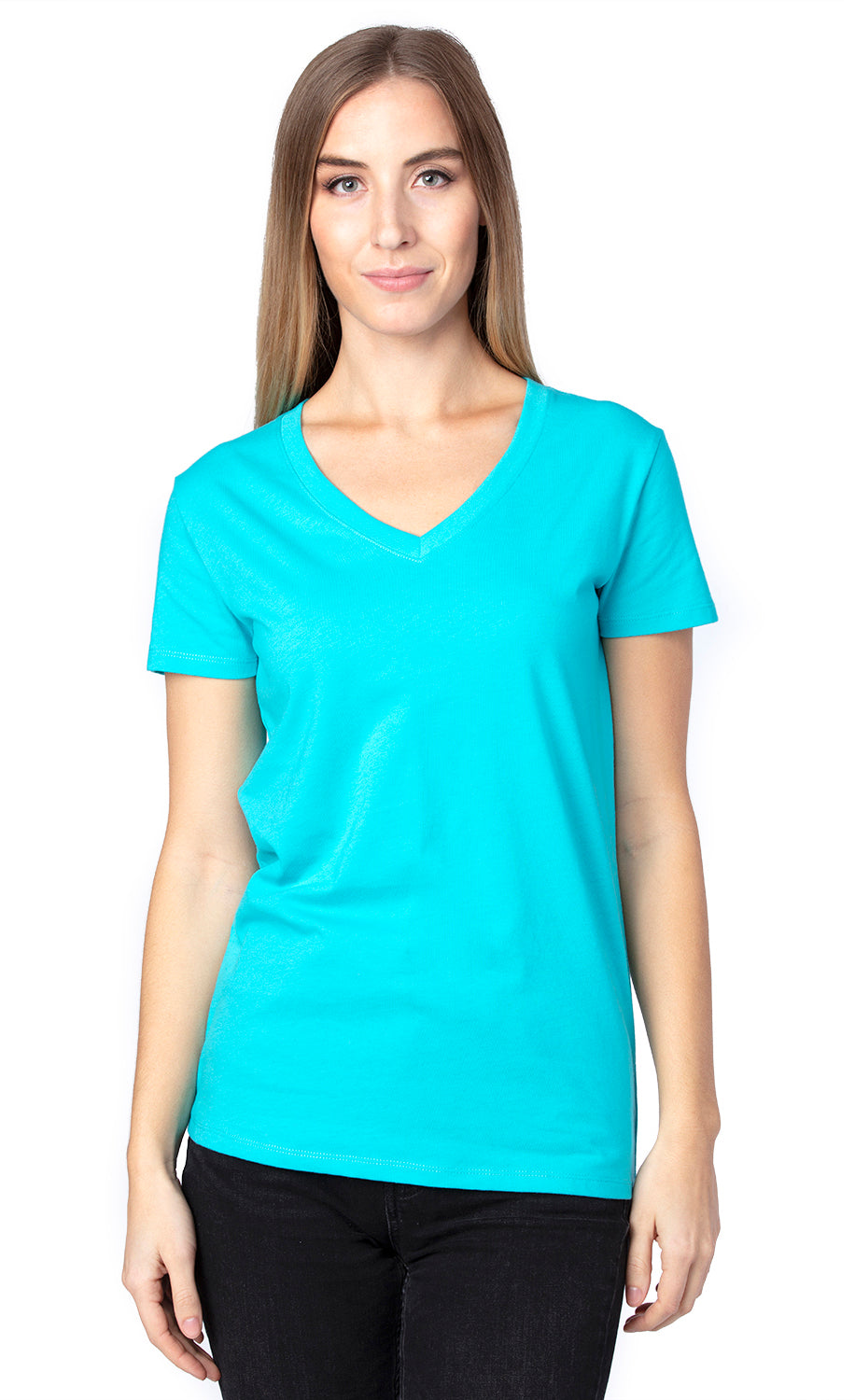 200RV • Womens Ultimate CVC Short-Sleeve Tee