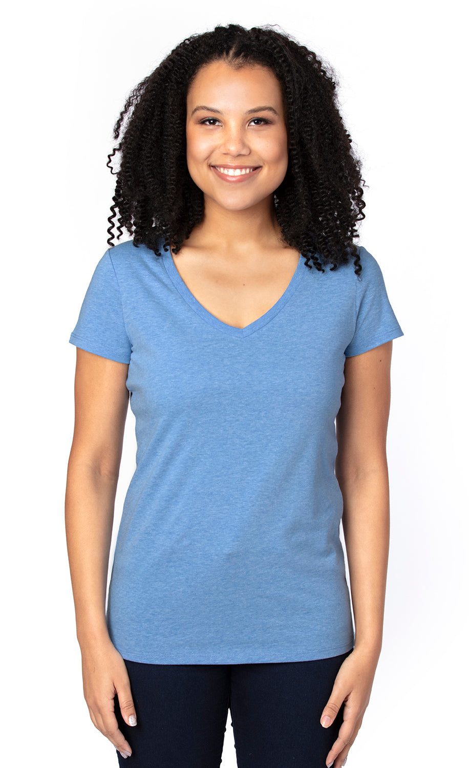 200RV • Womens Ultimate CVC Short-Sleeve Tee