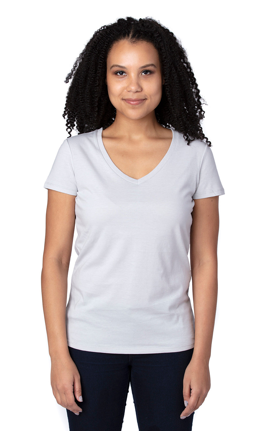 200RV • Womens Ultimate CVC Short-Sleeve Tee