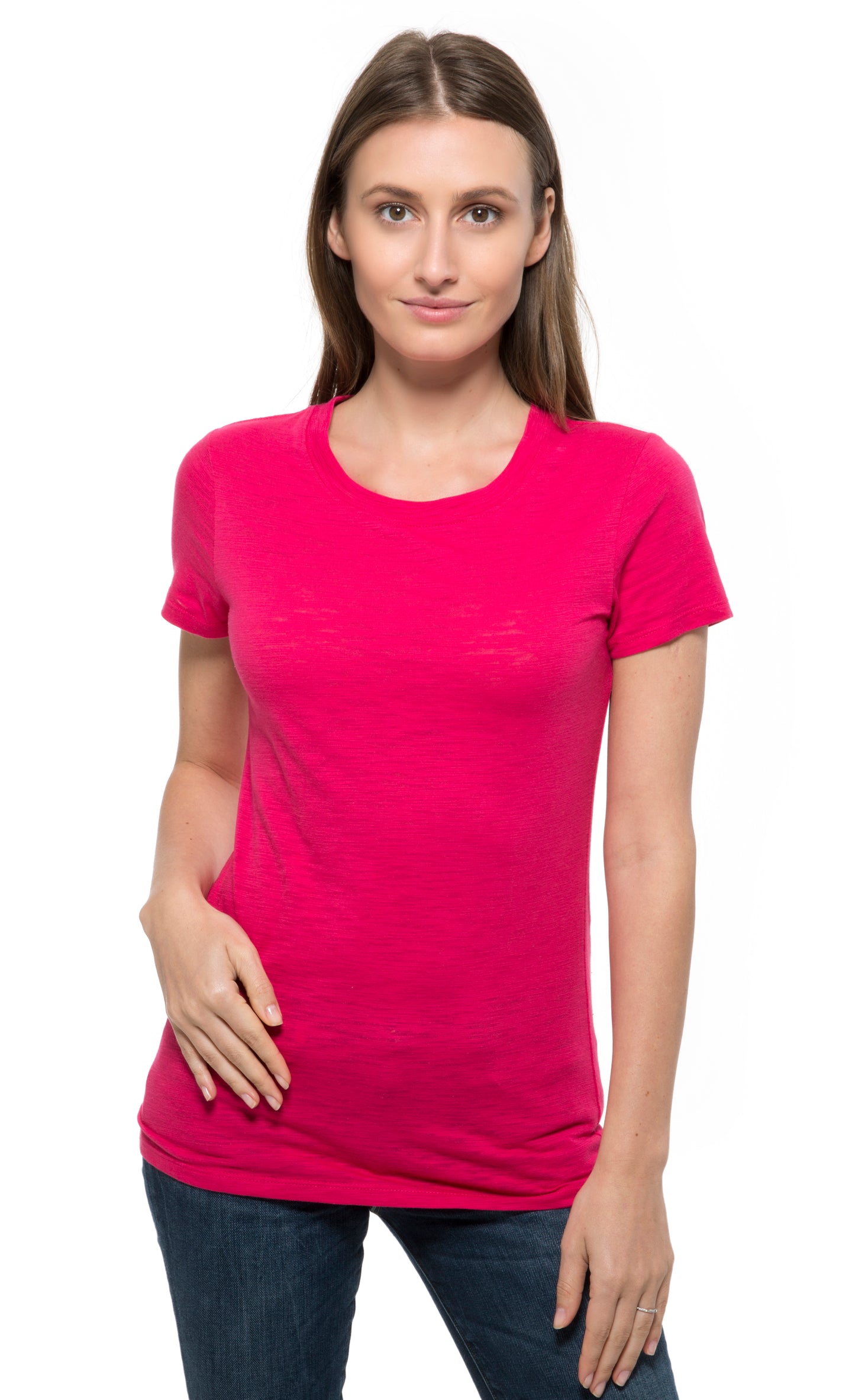 201A • Womens Slub Jersey Short-Sleeve Tee