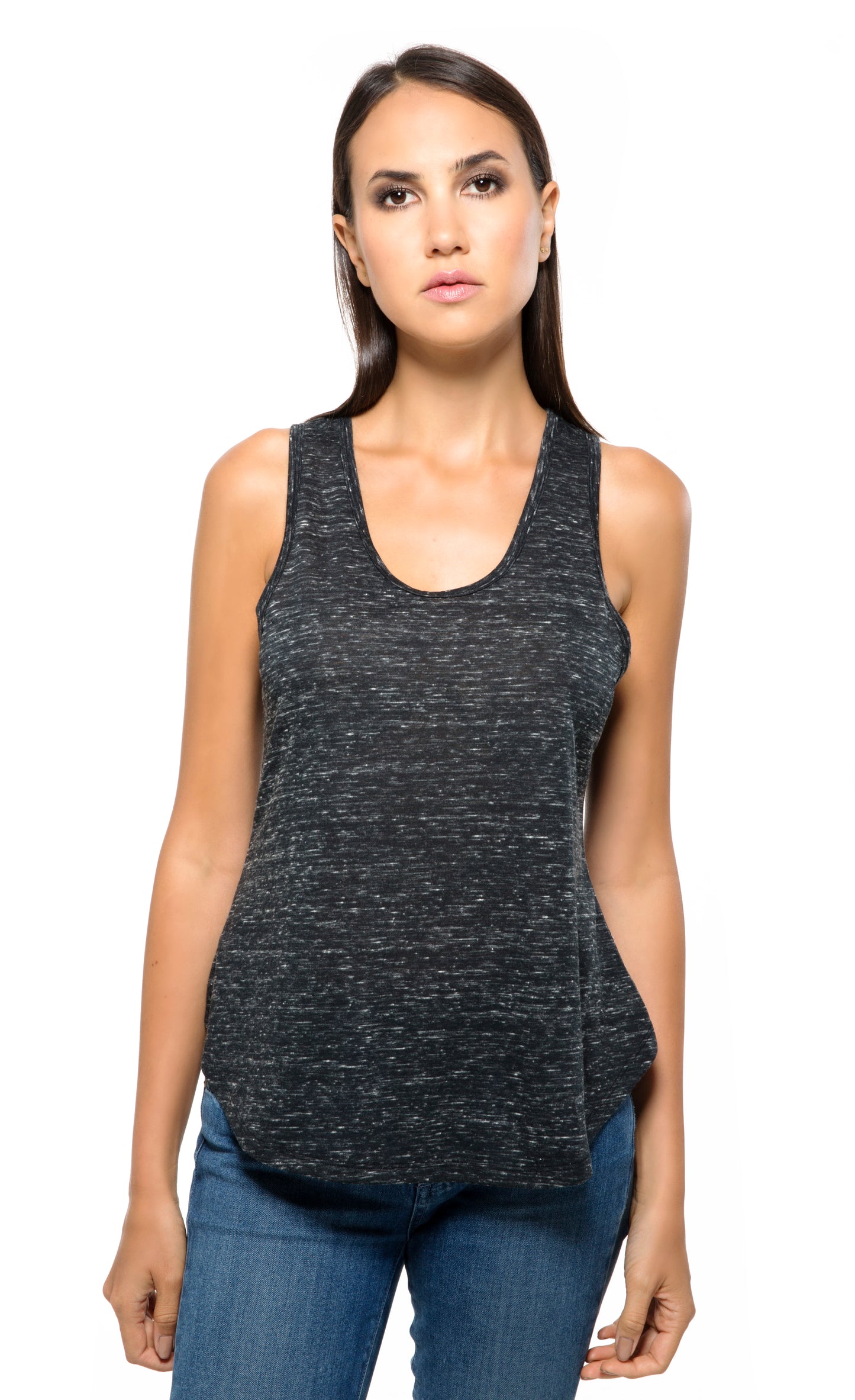 204LT • Womens Blizzard Jersey Racer Tank