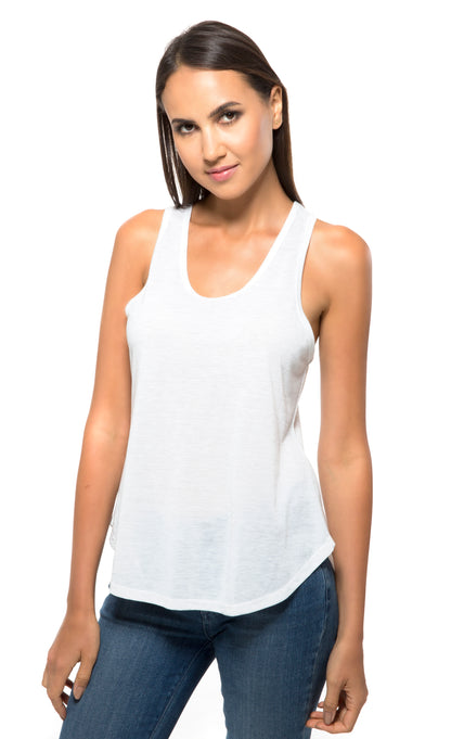 204LT • Womens Blizzard Jersey Racer Tank