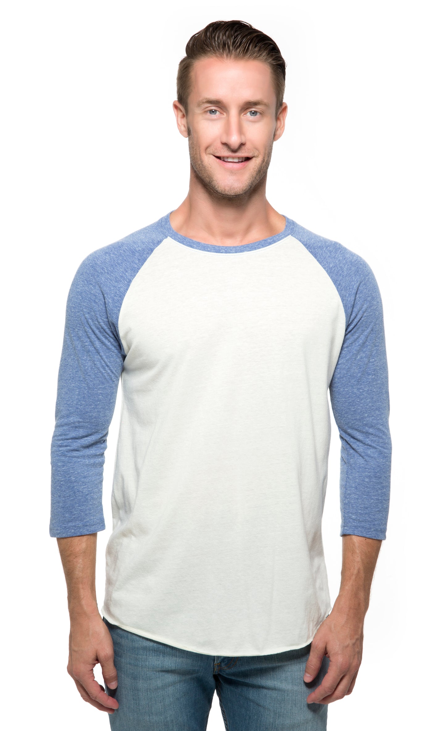 302G • Unisex Triblend 3/4 Sleeve Raglan