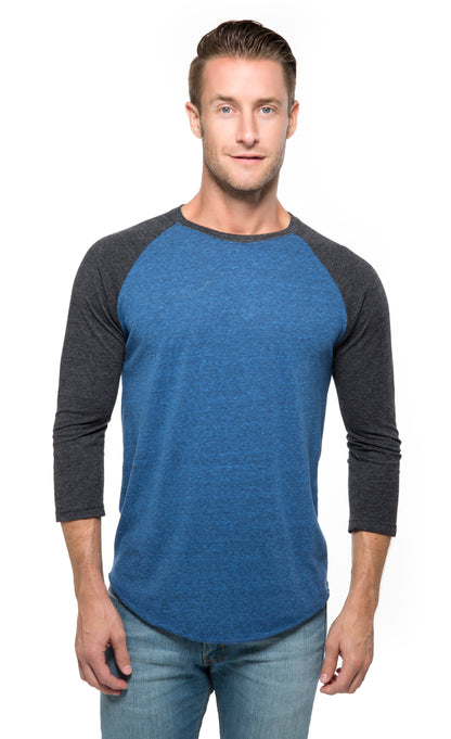 302G • Unisex Triblend 3/4 Sleeve Raglan