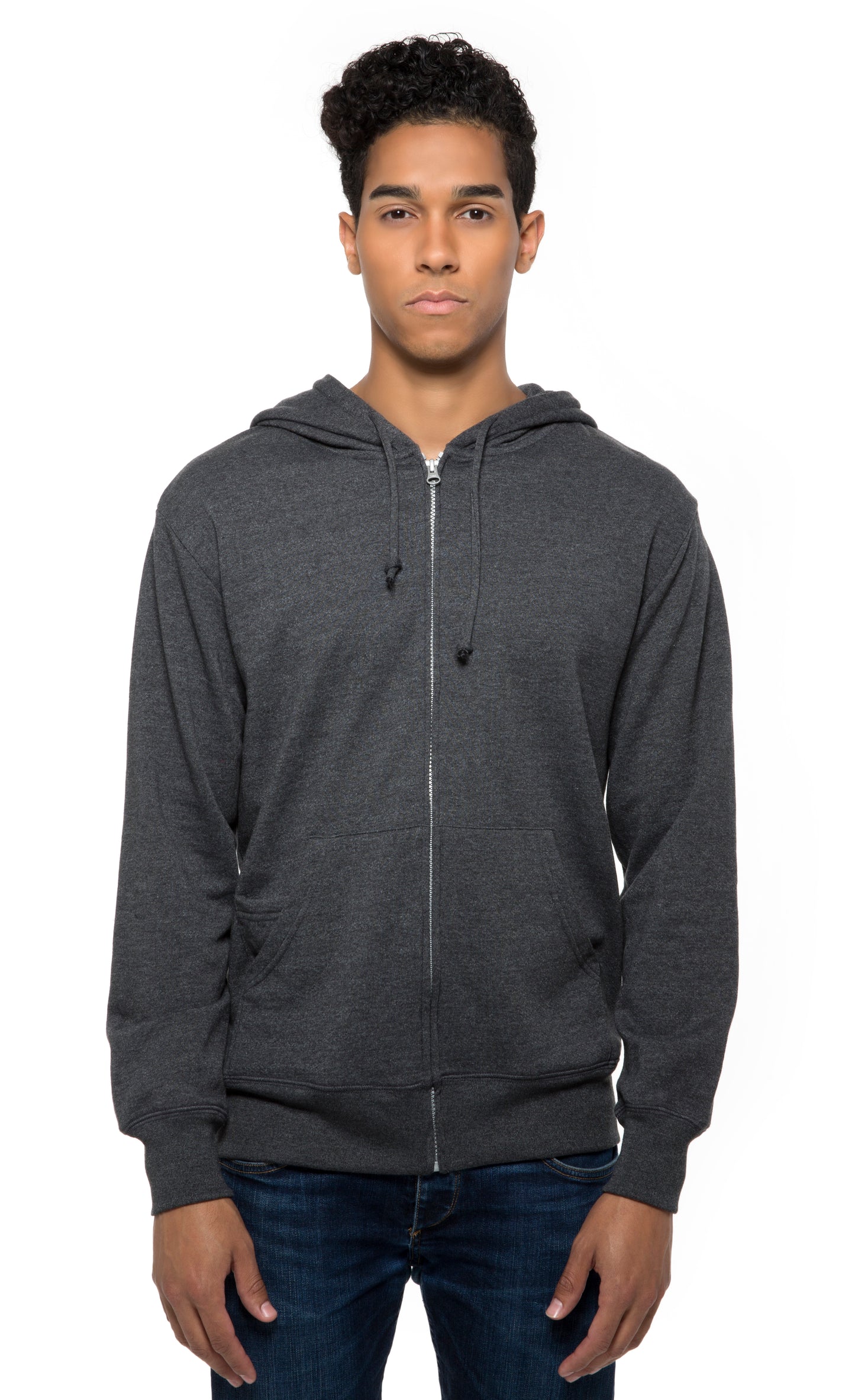 321Z • Unisex Triblend French Terry Full-Zip