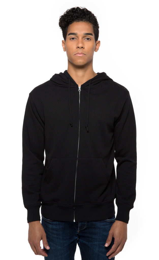 FRENCH TERRY CLASSIC ZIP UP HOODIE