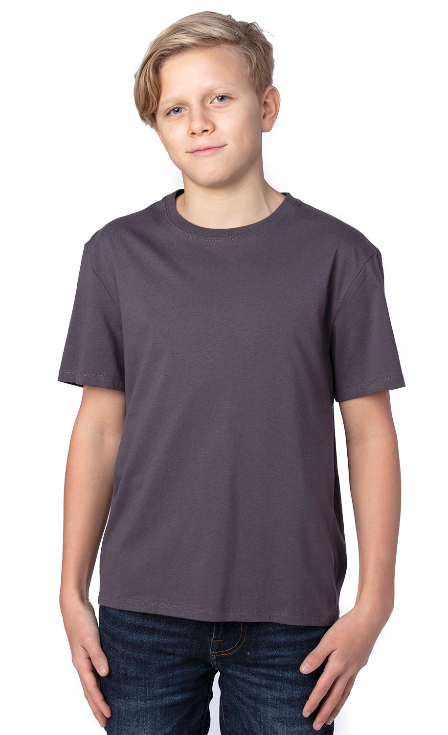 600A • Youth Ultimate CVC Short-Sleeve Tee