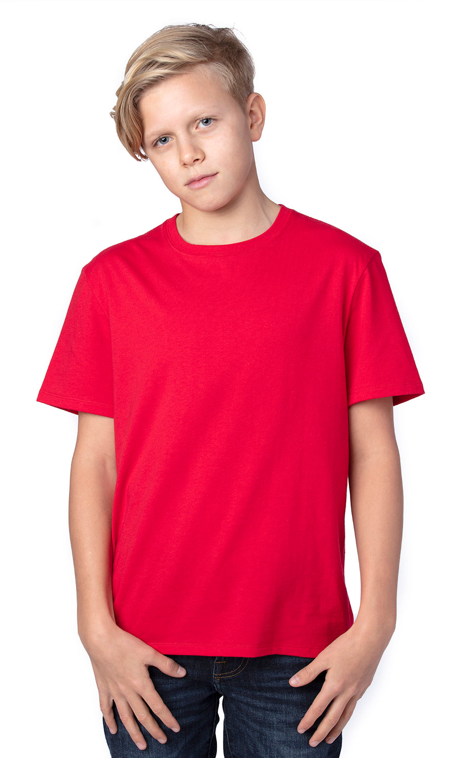 600A • Youth Ultimate CVC Short-Sleeve Tee