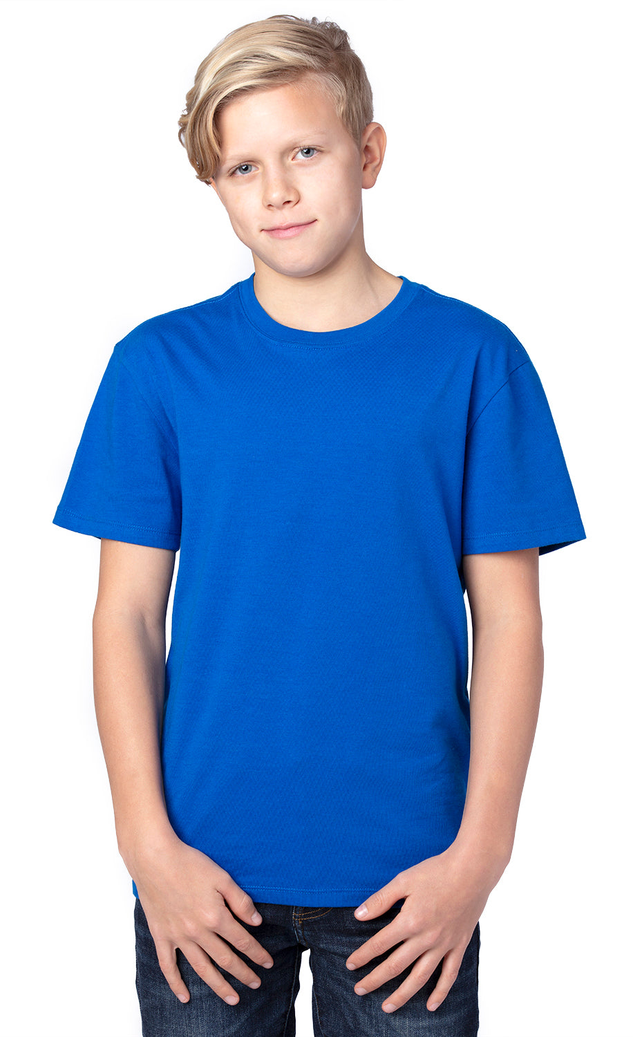 600A • Youth Ultimate CVC Short-Sleeve Tee