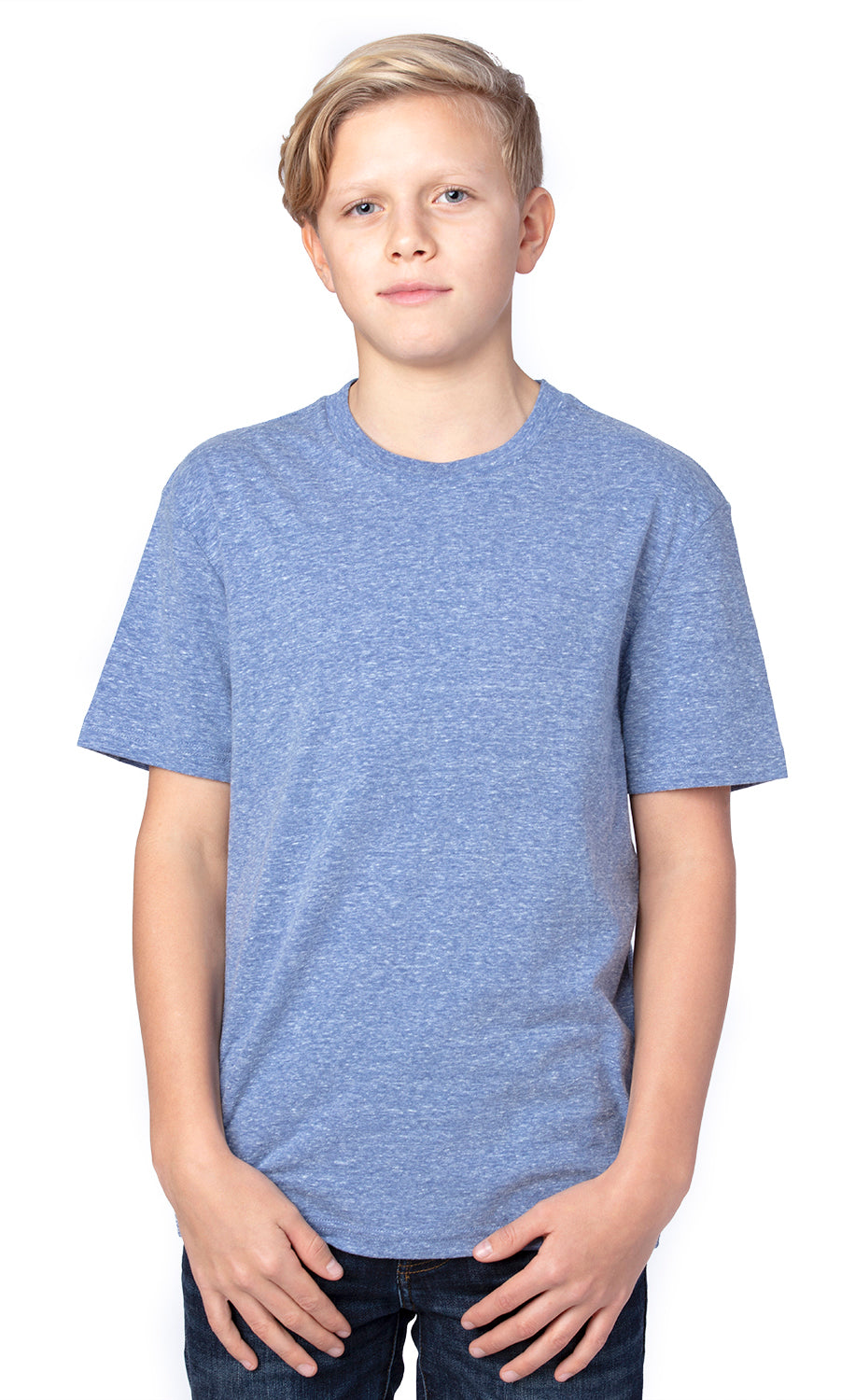 トップス Olde steader YOUTH TWEEDISH THERMAL 602A • Youth Triblend Short-Sleeve Tee – Threadfast Apparel