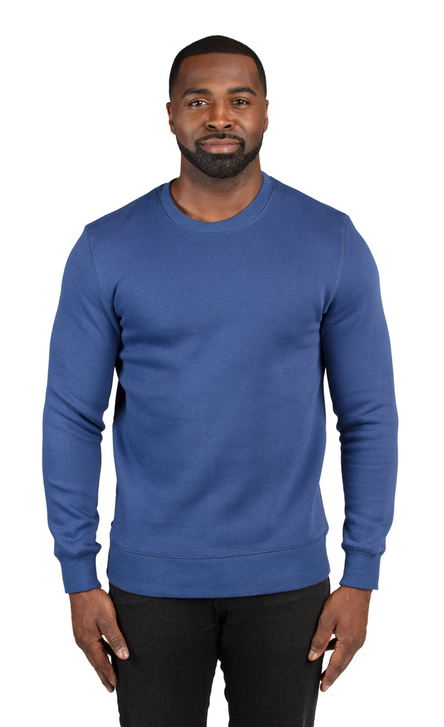 Splash Crew Neck Sweatshirt with Raglan Sleeves Grey Men Sweatshirts